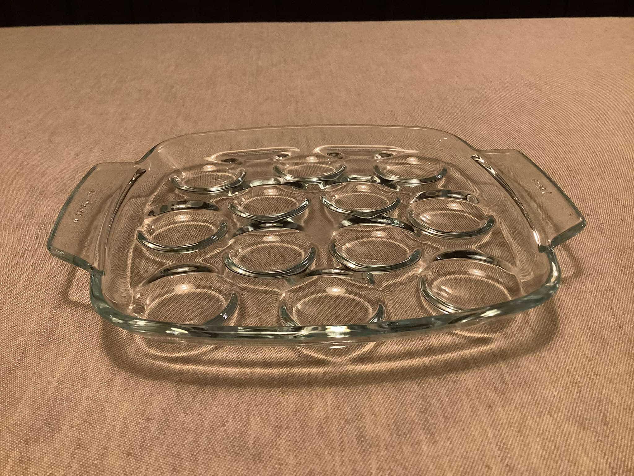 Lot De 4 Assiettes à Escargots Pyrex – Vintage état Correct