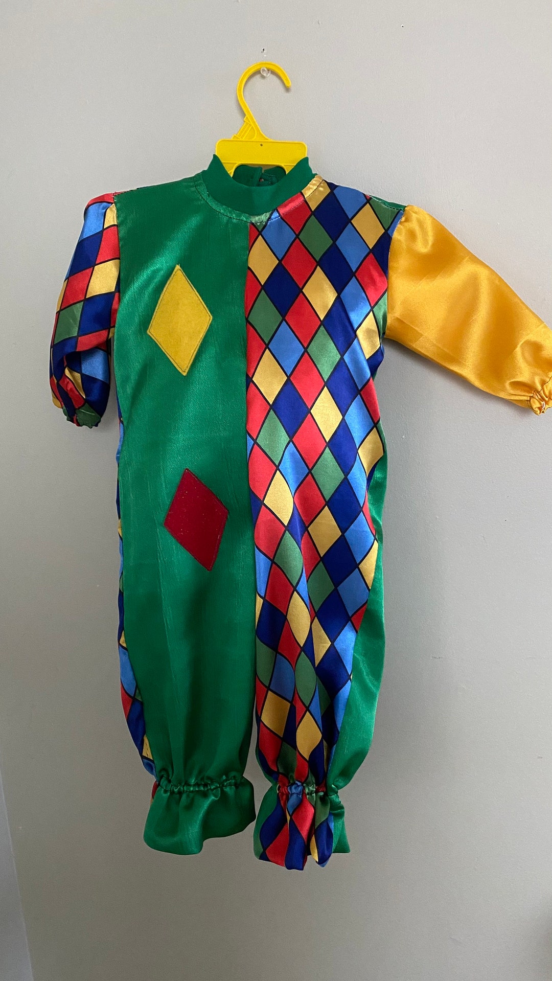 Parade Kids Jester Costume and Hat Etsy