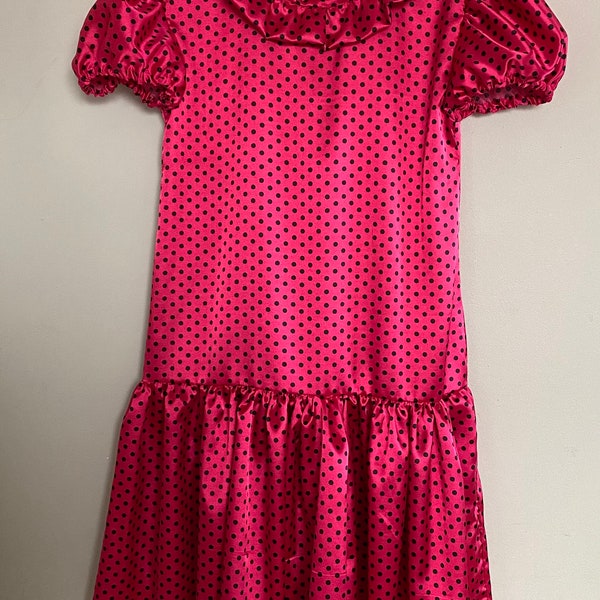 Brown Satin Dress Etsy
