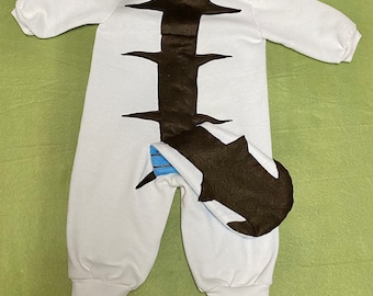 Children costume inspired by a cartoon character