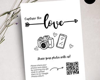 Wedding Photo Scavenger Hunt, Editable Canva Template (Digital Download)