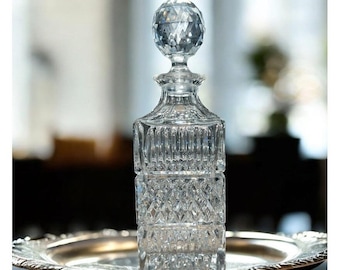 Carafe à liqueur en cristal de plomb