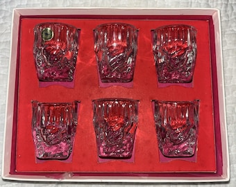 クリスタルダルク6個セット Cristal D'arques クリスタル ショット グラス 6 個セット。 - Etsy 日本