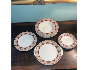 Set di piatti Marlborough Royal Petal Inghilterra