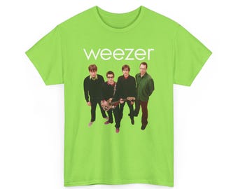 90s usa製　weezer tシャツ　バンドt Amazon.com: Weezer T Shirt Debut Album Cover Adult Short Sleeve T