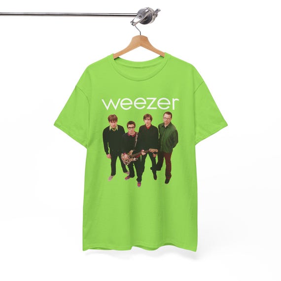 Weezer's Green Album Iconic Alternative Rock Unisex Heavy Cotton