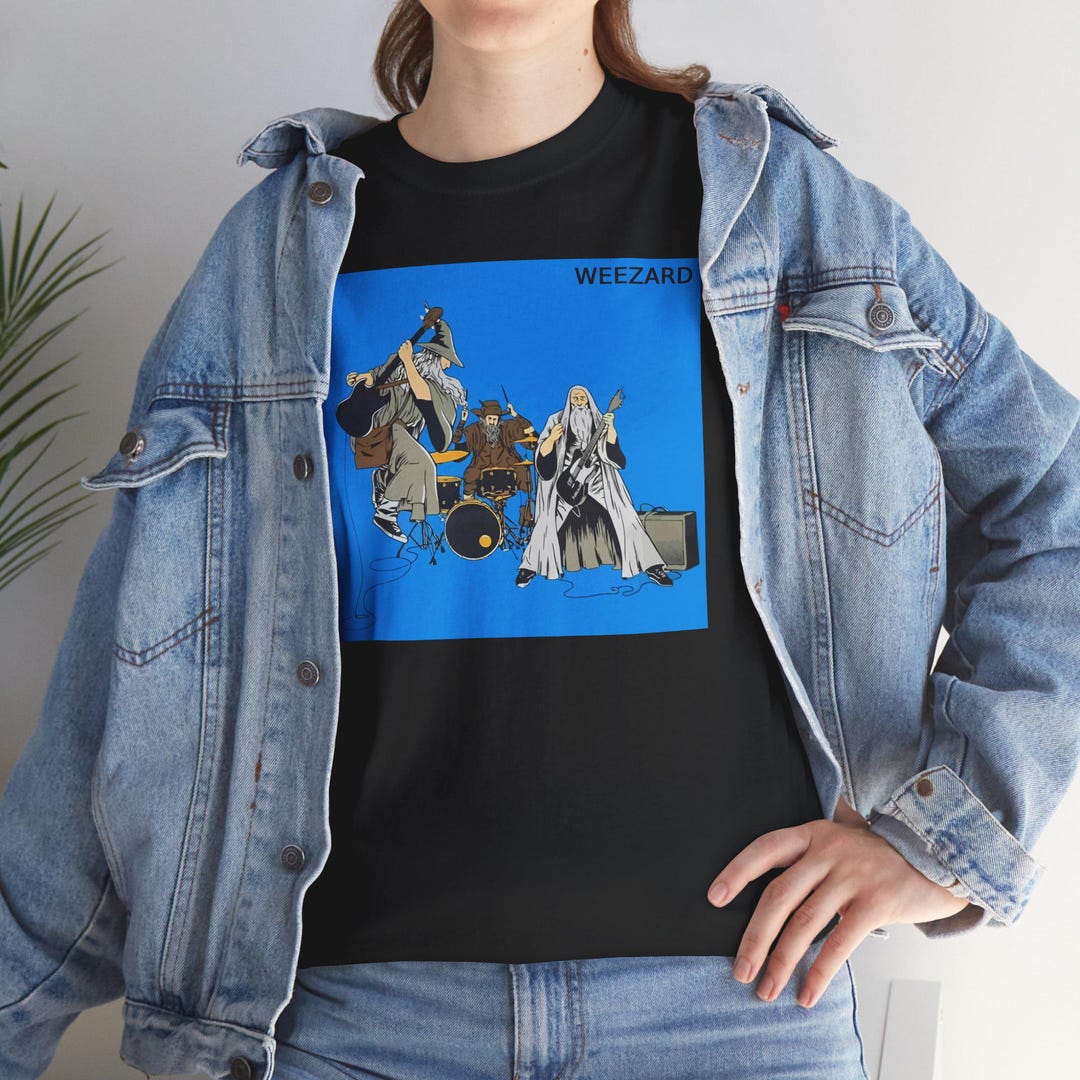Weezard Band Wizard Parody Weezer Blue Albume Unisex T Shirt - Etsy