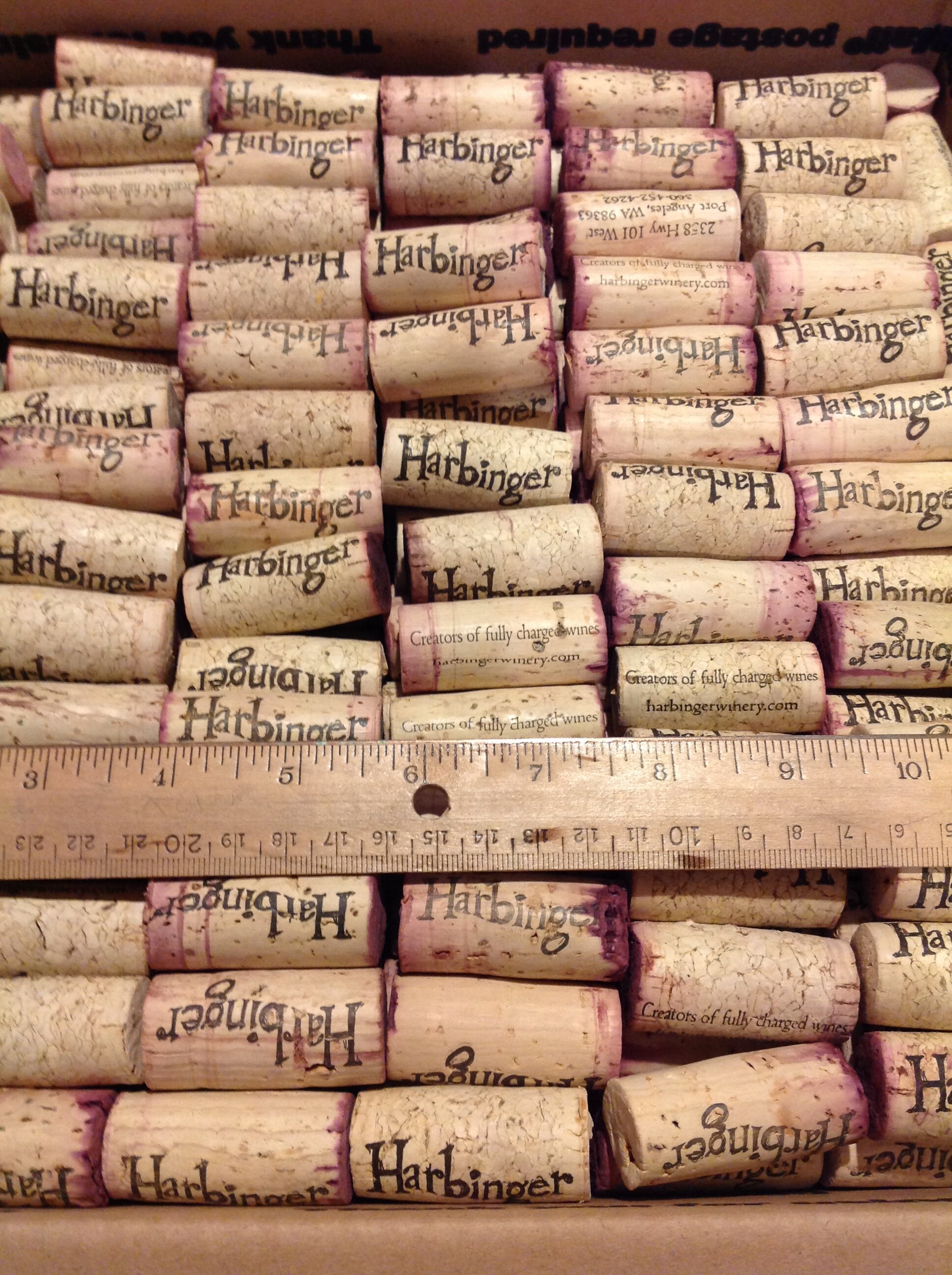 Box of 350 Single Winery Used Wine Corks 100 Natural Cork Etsy