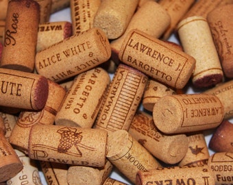 100 Used Wine Corks...Composite Natural Cork Used Wine Corks for Crafting... NO Synthetics or champagne corks