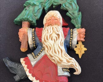 David Frykman Santa Figurine - 1997 Christmas Decor