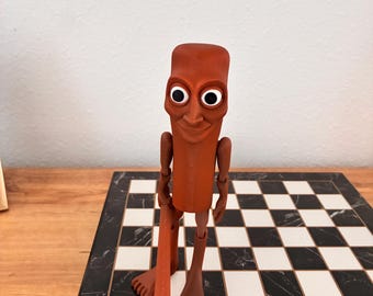 Tung Sahur 3D Printed Articulated Toy | Meme Figure | Flexible Print in Place Gift