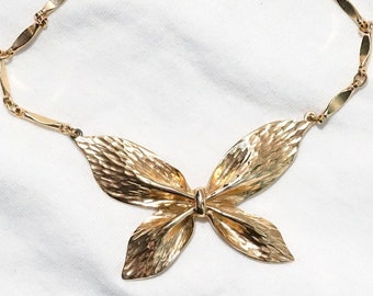 Vintage Park Lane Butterfly Necklace Large