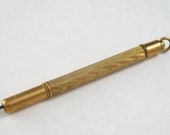 Rosy Gold Retractable Pencil Ladies Pendant