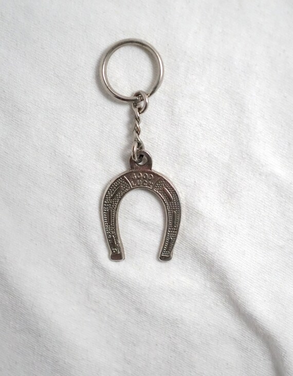 Vintage Horse Shoe Keychain Canada Shoes Mexico G… - image 3