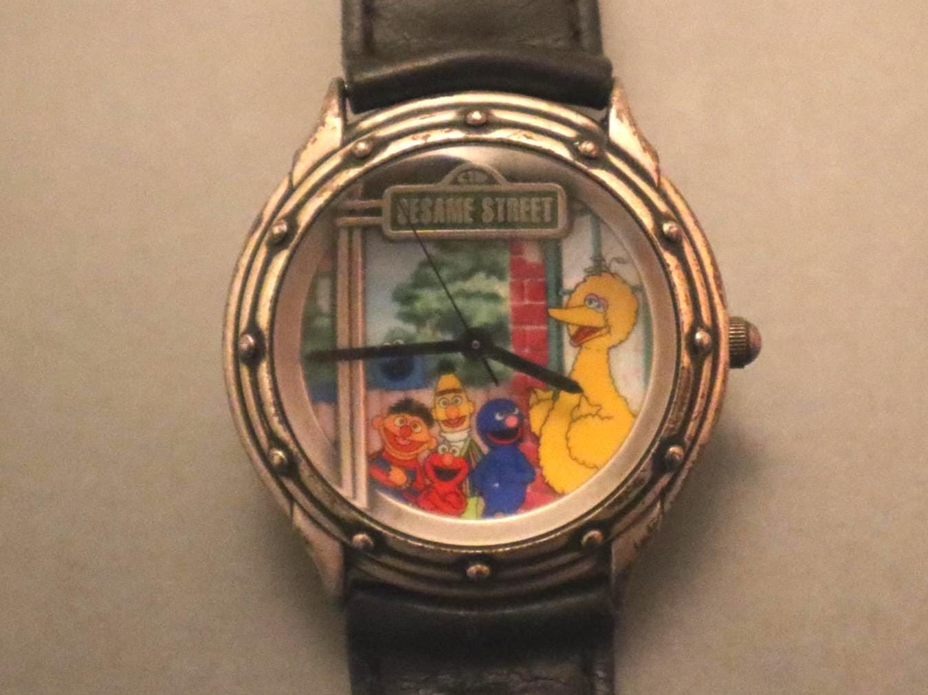 RARE BERT AND ERNIE FOSSIL SESAME STREET BRONZE WATCH Sesame Street watches (Fossil) | Muppet Wiki | Fandom main image 2