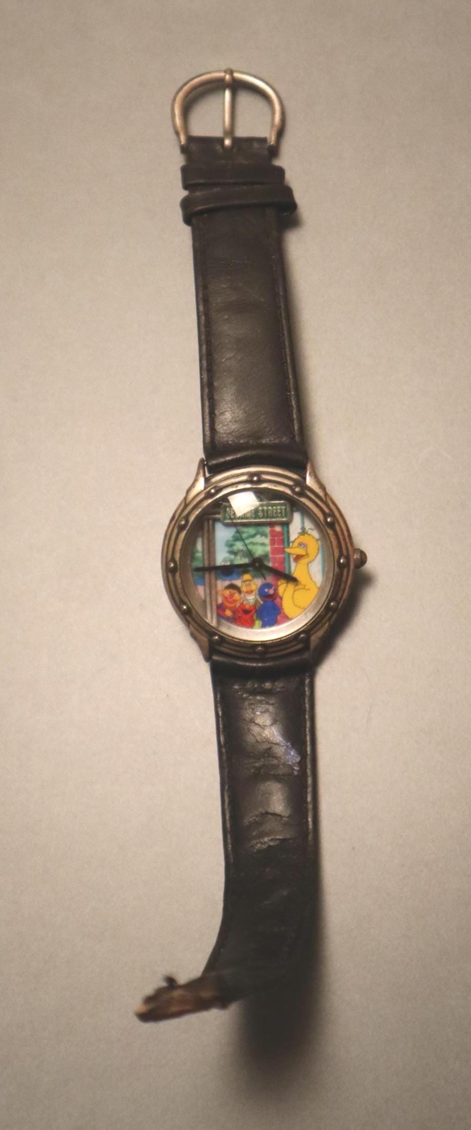 Vintage Sesame Street Watch Fossil 1990 display picture 1