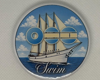 2.25” BTS Swim inspired pinback button