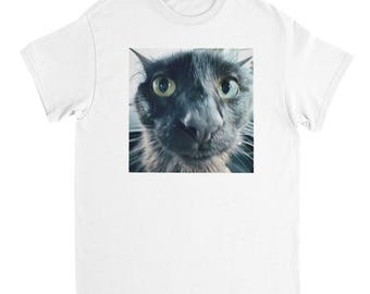 Camiseta con estampado de meme de gato divertido / Regalo para amantes de los gatos