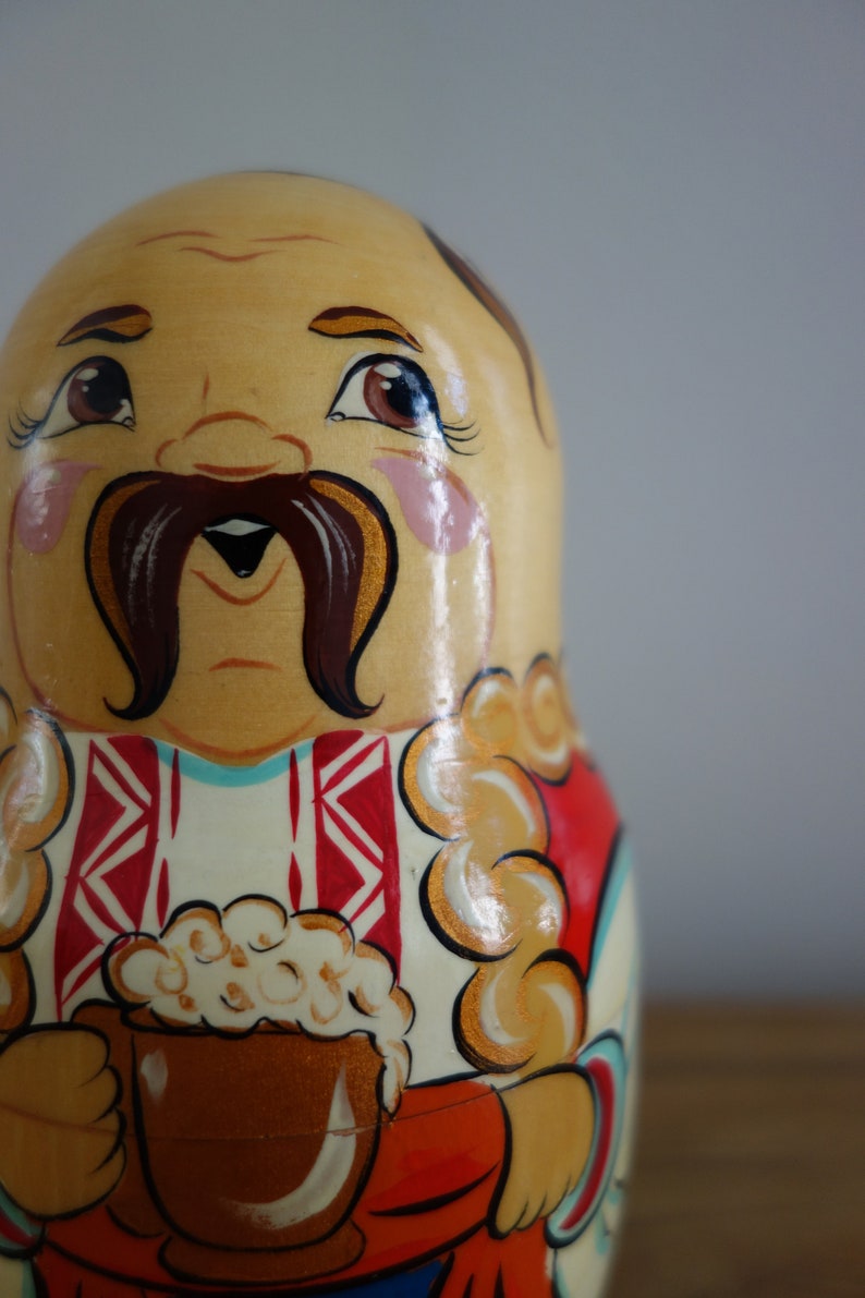 Single and Ready to Mingle Beer Loving Matyoshka image 1