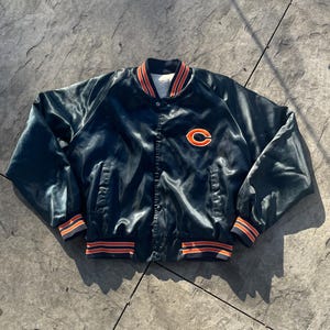 1980s Chicago Bears Satin Jacket