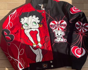 Betty Boop 90's Jacket JH - Etsy