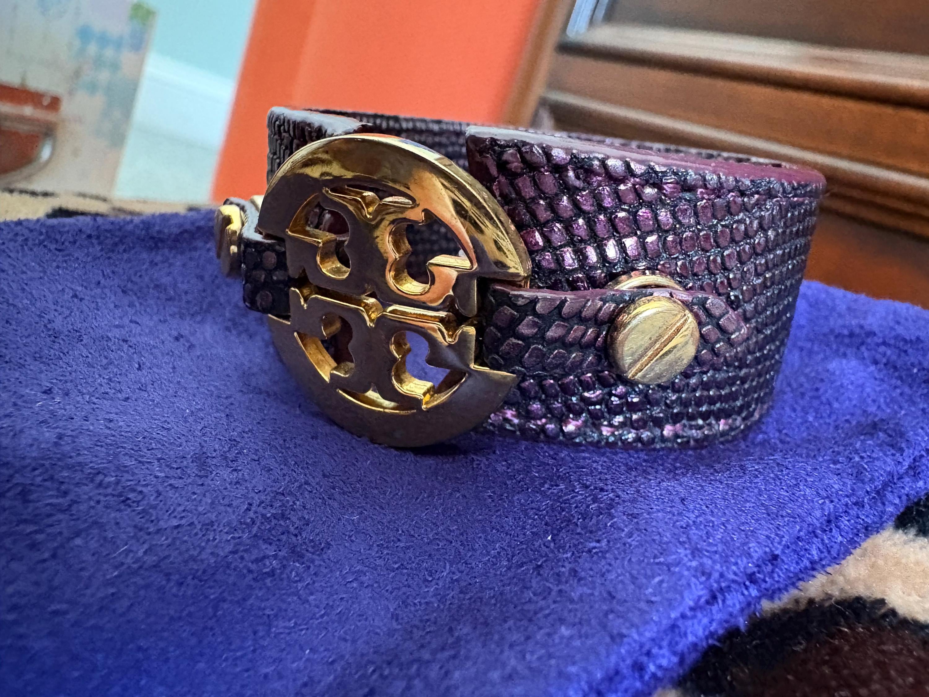 Tory Burch Leather Bracelet - Etsy display picture 1