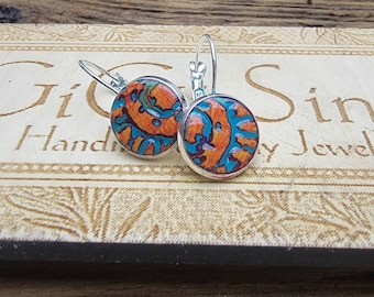 Sunburst "Raleigh-Jr" earrings