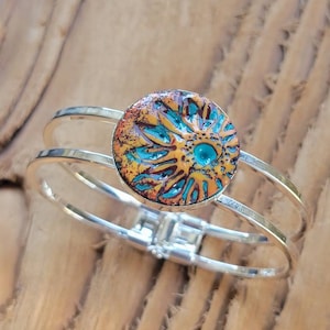 Multi-colored Sunflower &quot;Inspired&quot; Bangle