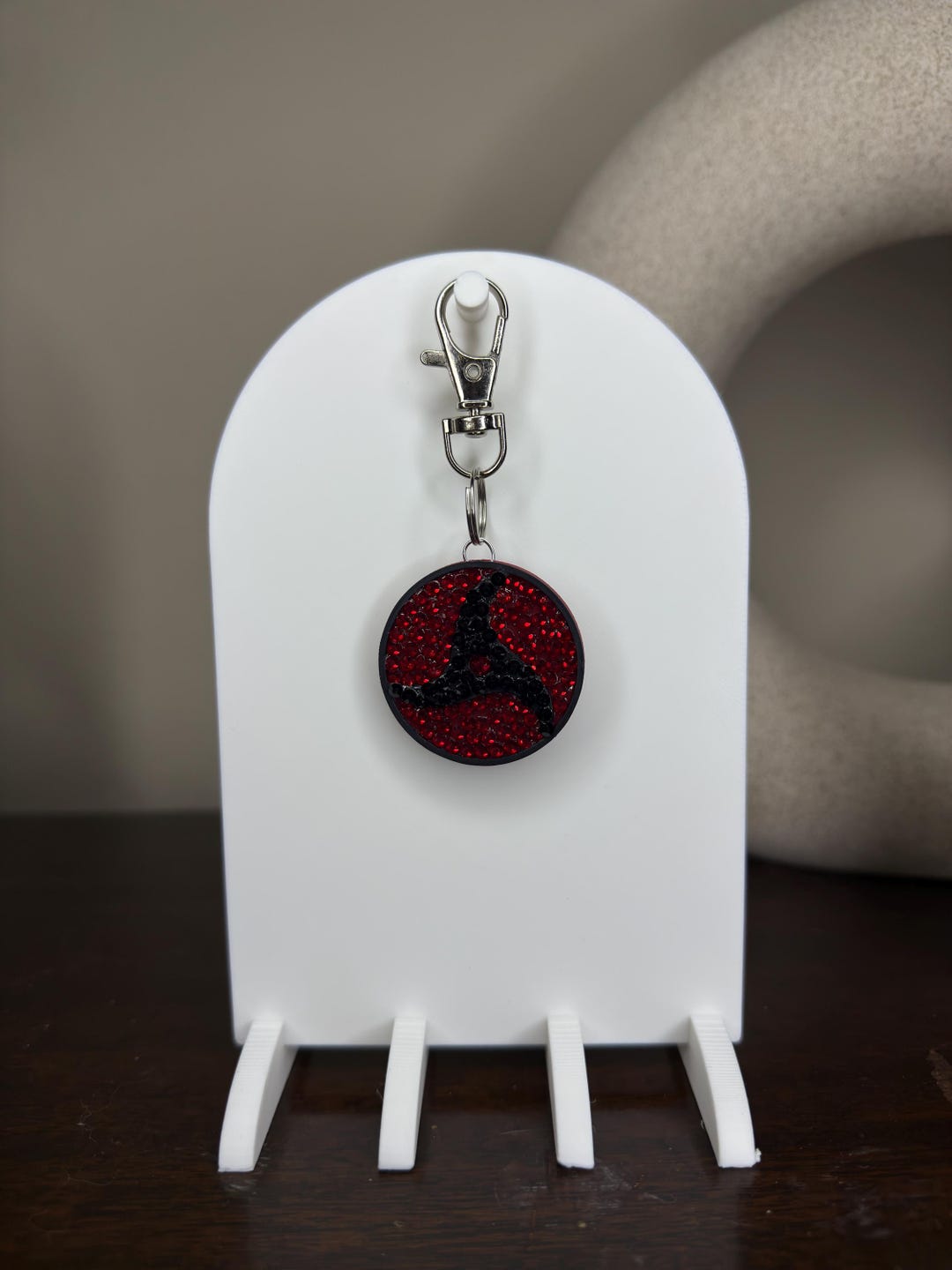 Cosplayer Introduction Character Keychain Mystic Ninja Eye Keychain | Anime-inspired Sharingan Design ...