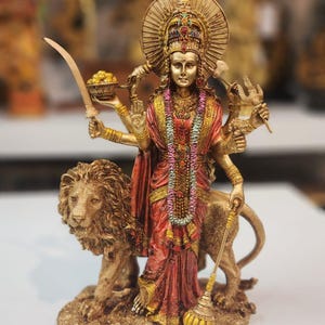 12 Inch Maa Durga Idol in Resin
