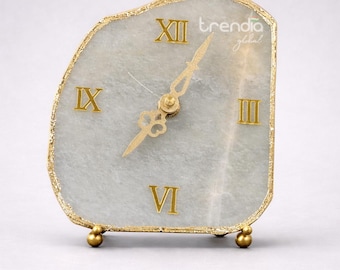 Natural Stone Table Clock