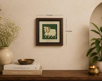 Charuhas Pandit Divine Cow Wood Art