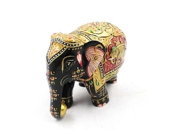 3 Inch Elephant Down Trunk Fine Emboss (Set of 2)