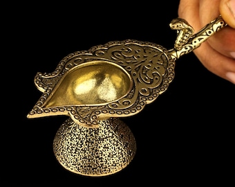 2 Inch Brass Oil Deepak