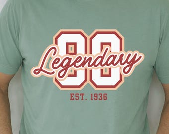 90 Years Old T-Shirt Born 1936 Vintage Tee 2026 Birthday Comfort Colors Shirt