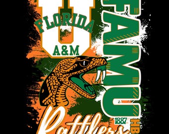 Florida A&M University| HBCU FAMU| PnG Sublimation DTF | Multiple Projects and Craft-able Options!