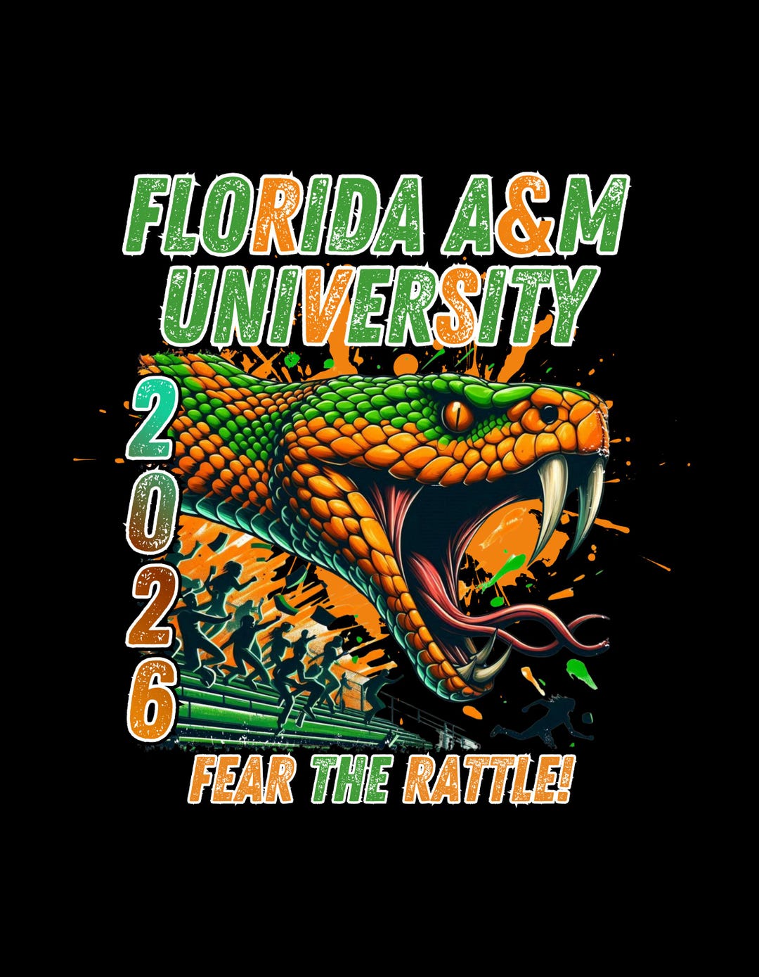 FAMU Rattlers | Florida A&M University SVG PNG| Sublimation Dtf - Etsy