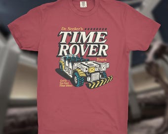 Dr. Sucher's Time Roxy Rundfahrt T-Shirt - Dinosaurier Fahrt T-Shirt | Disney World inspiriert T-Shirt | Dinoland USA Tierkönigreich Shirt