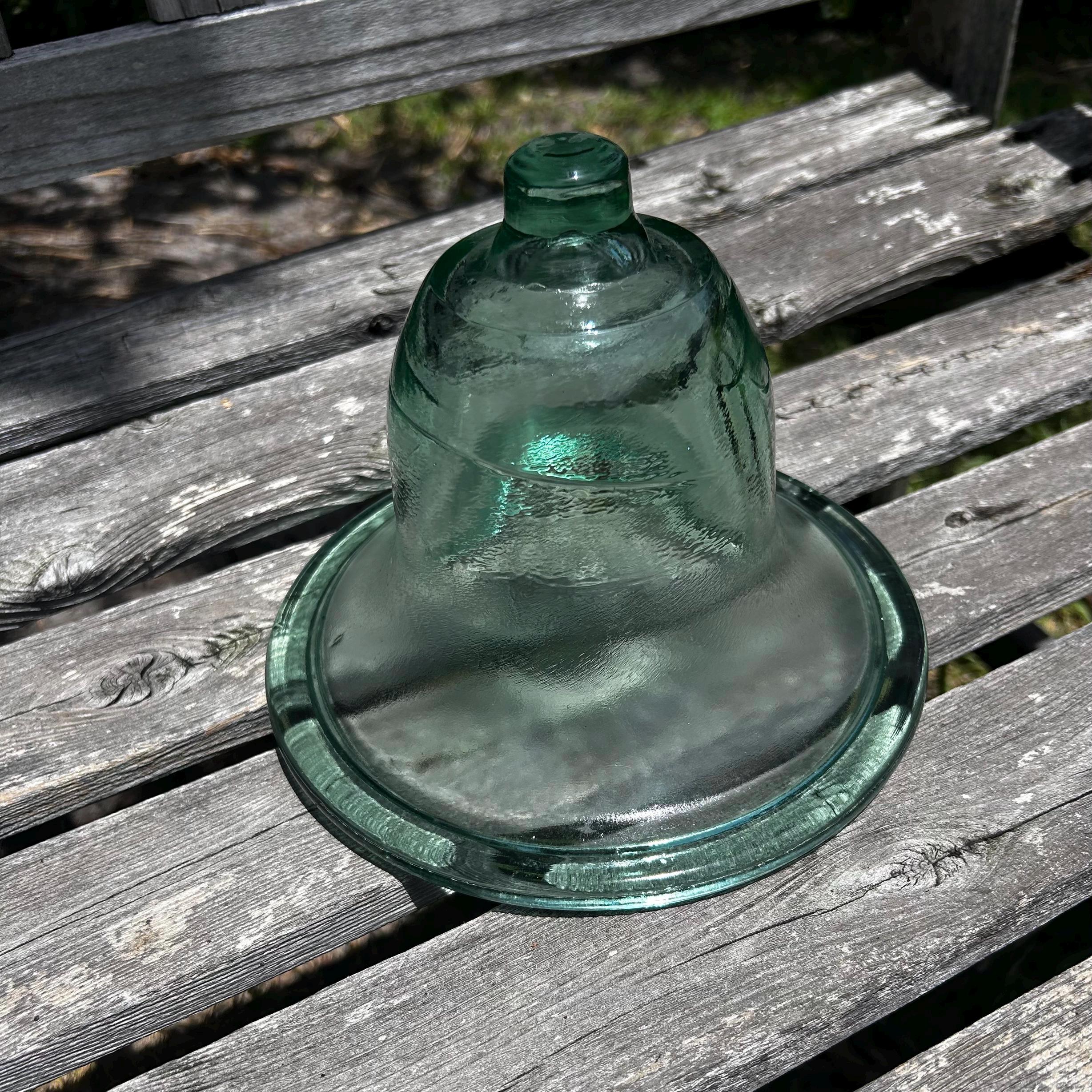 French Vintage Glass Cloche - Etsy