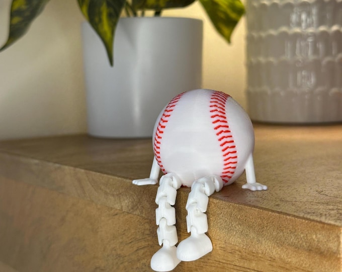Baseball Desk Decor - Baseball Buddy - Fun Baseball Gift - Sports Gift
