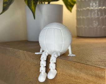 Volleyball Desk Decor - Volleyball Buddy - Fun Volleyball Gift