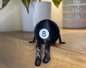 Decoración de escritorio de billar - 8 Ball Buddy - Regalo divertido para la piscina -