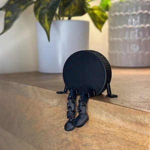 Hockey Desk Decor - Hockey Puck Buddy - Fun Hockey Gift - 3D Printed
