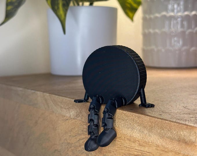Hockey Desk Decor - Hockey Puck Buddy - Fun Hockey Gift - 3D Printed