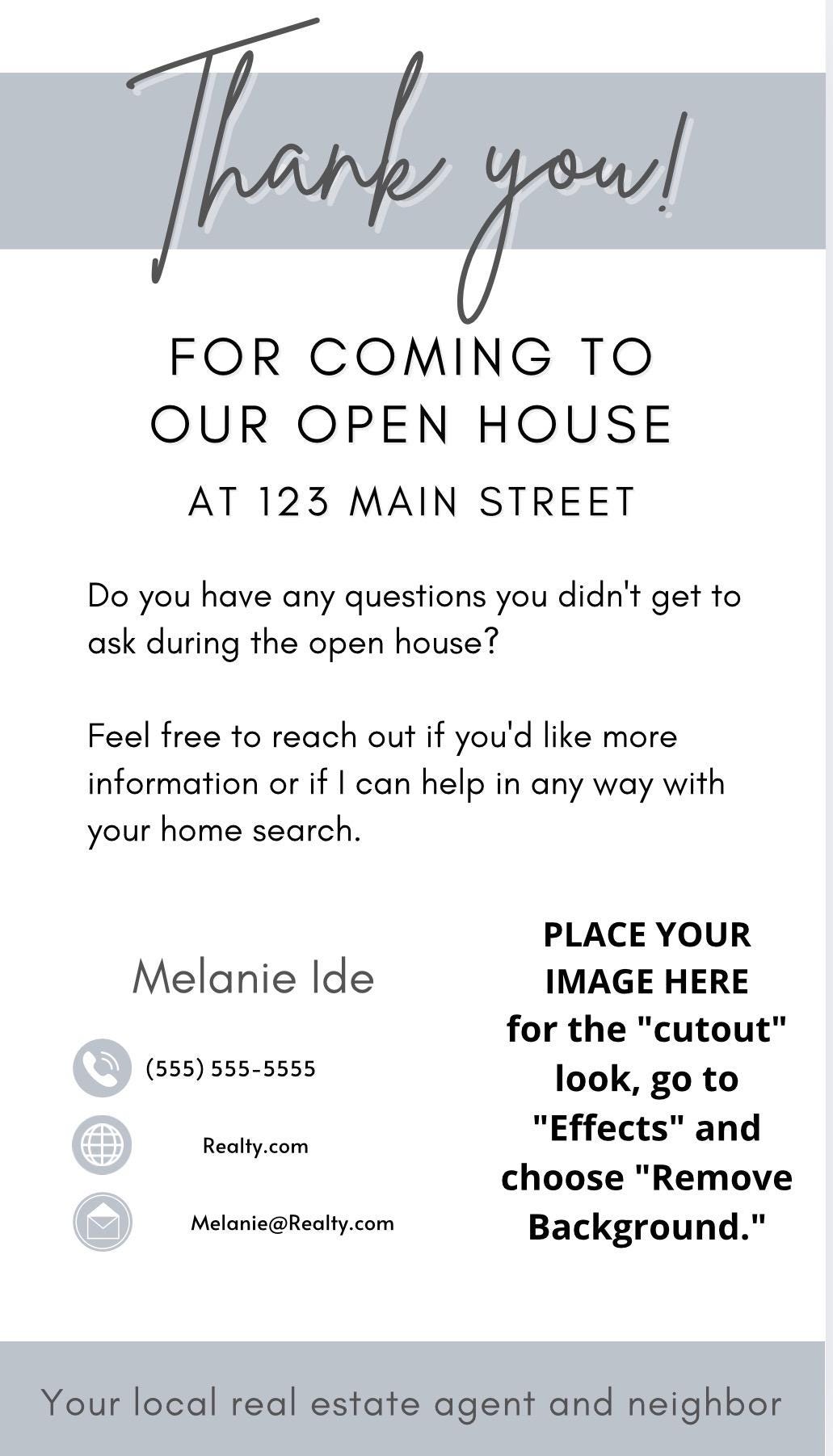 Fully Editable Open House Thank You Text email Realtor Real Estate Etsy fully-editable-open-house-thank-you-text-email-realtor-real-estate-etsy