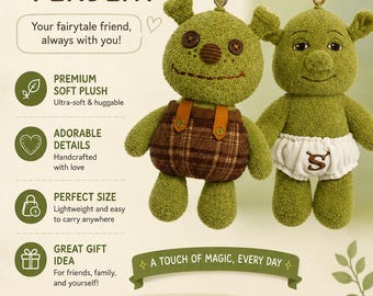 Ogre Plush Pendant