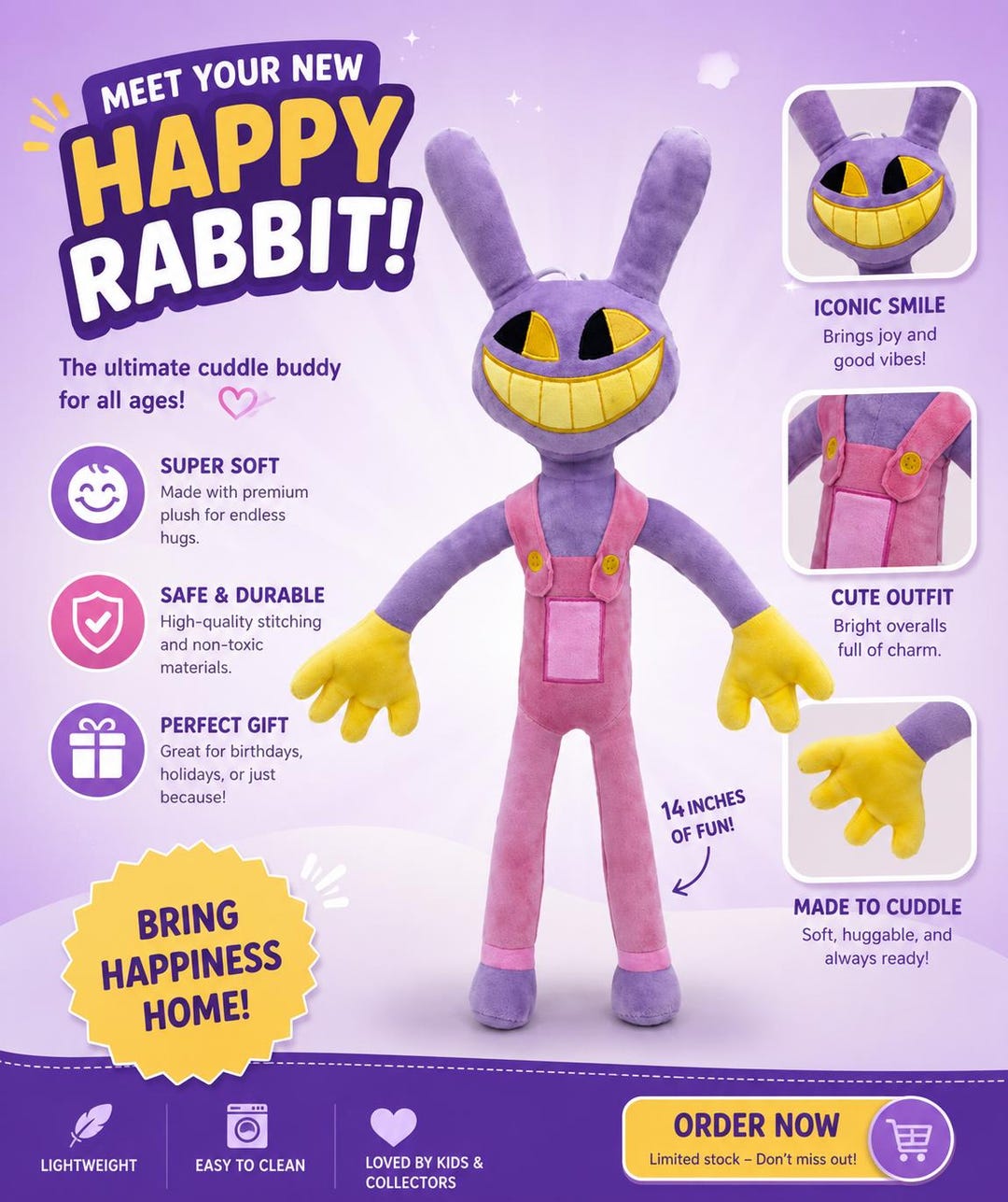 Jax Rabbit Plushie