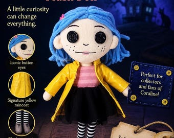 Plush Coraline Doll