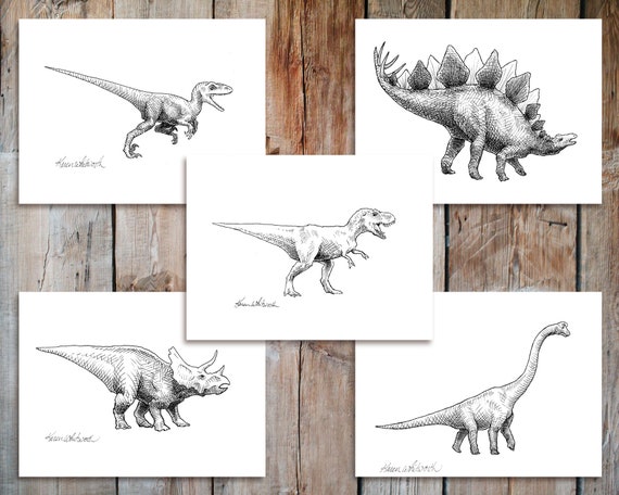 dinosaur prints for nursery