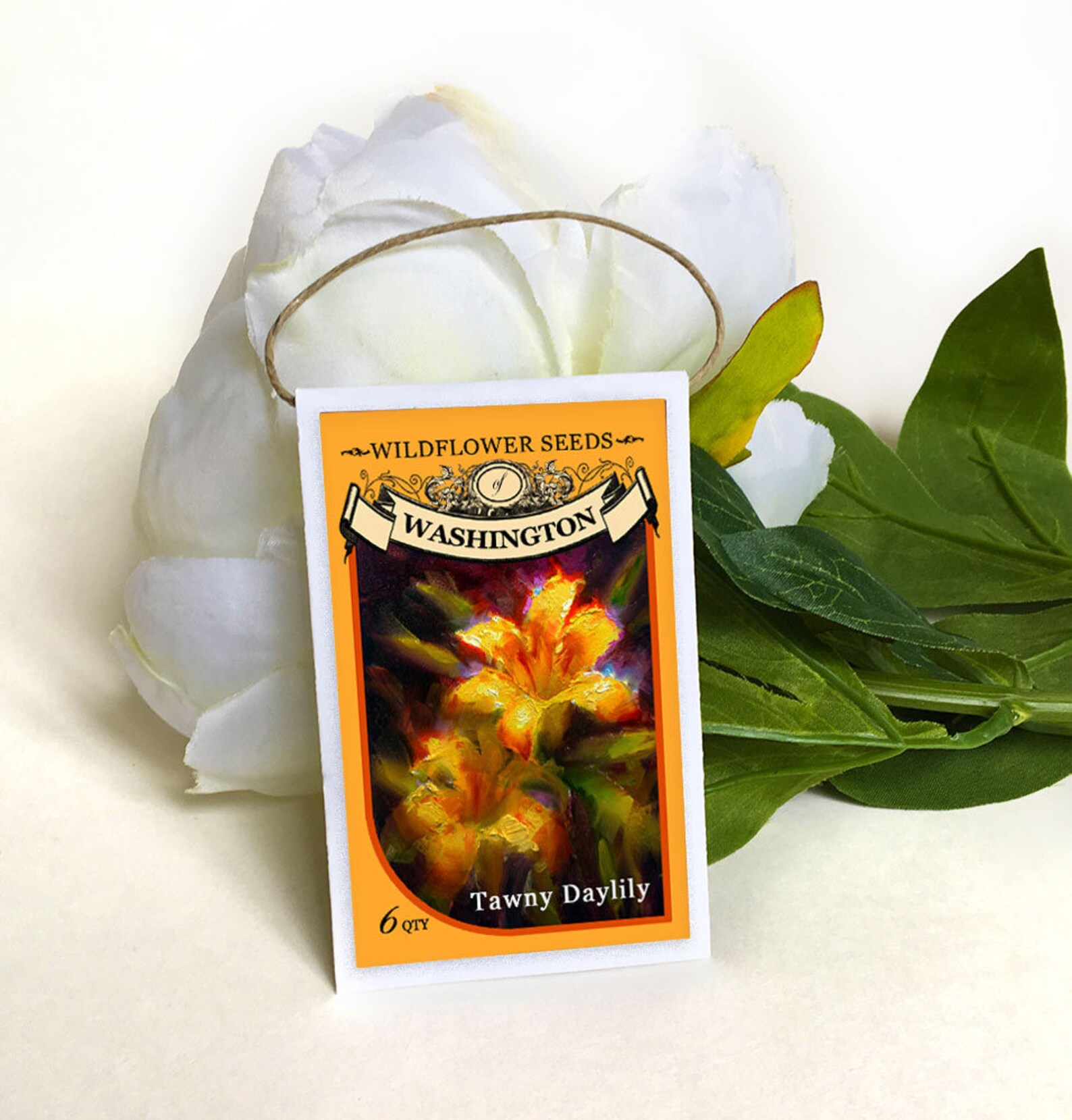 Tawny Daylilytiger Liliesseed Packetswedding Etsy